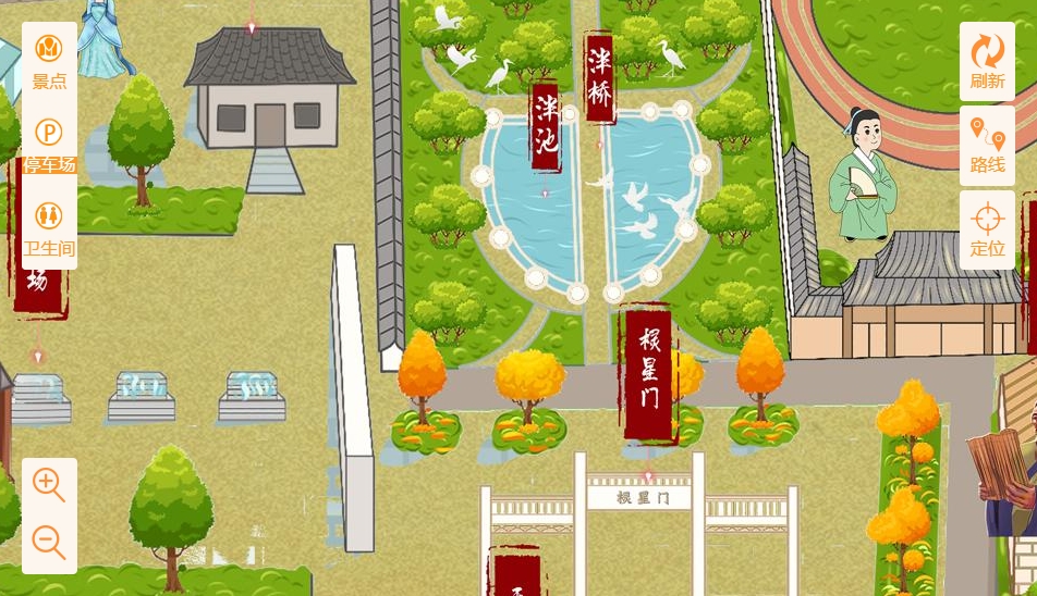 官渡手绘地图景区语音讲解导览系统：智慧景区建设的基石